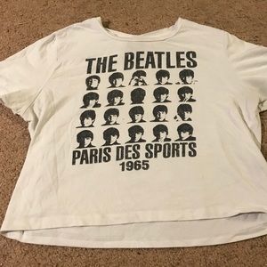 Beatles crop top